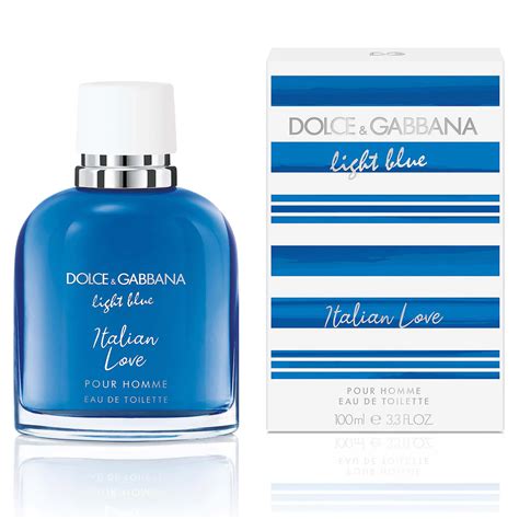 dolce and gabbana light blue italian love men.